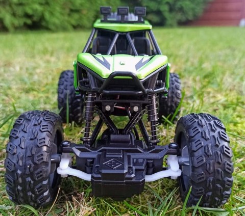 Autko Zdalnie Sterowane MONSTER TRUCK METAL LED RC green #A1 Autko Zdalnie Sterowane MONSTER TRUCK METAL LED RC green #A1