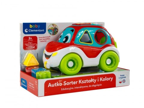 Autko sorter kształty i kolory mówi pol ang Clementoni Autko sorter kształty i kolory mówi pol ang Clementoni