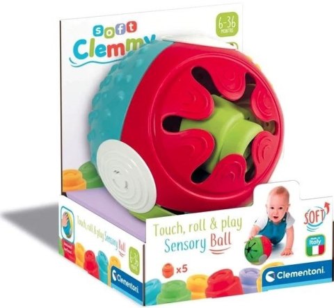 Clemmy Piłeczka Sensoryczna miękkie klocki Clemmy Piłeczka Sensoryczna miękkie klocki