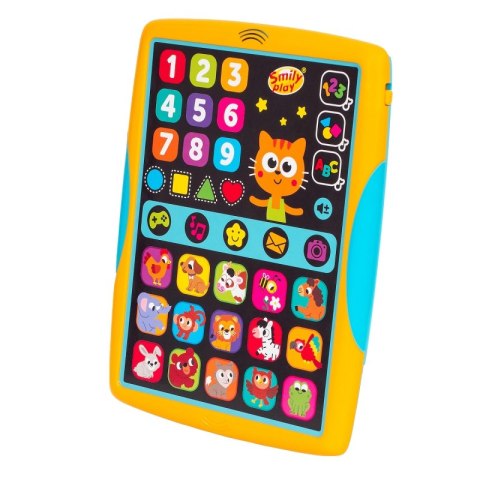 Dotykowy Smart Tablet Kot Ignacy uczy quizy mówi po polsku Dotykowy Smart Tablet Kot Ignacy uczy quizy mówi po polsku
