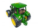 Duży Traktor Rolniczy Światło Dźwięk Zielony gumowe koła Duży Traktor Rolniczy Światło Dźwięk Zielony gumowe koła