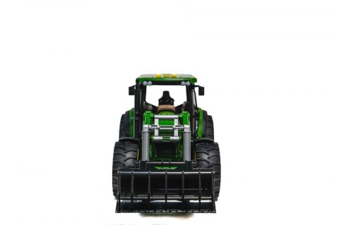 Duży Traktor Rolniczy z łyżką koparka Światło Dźwięk Zielony Duży Traktor Rolniczy z łyżką koparka Światło Dźwięk Zielony