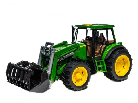 Duży Traktor Rolniczy z łyżką koparka Światło Dźwięk Zielony Duży Traktor Rolniczy z łyżką koparka Światło Dźwięk Zielony