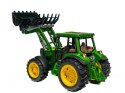 Duży Traktor Rolniczy z łyżką koparka Światło Dźwięk Zielony Duży Traktor Rolniczy z łyżką koparka Światło Dźwięk Zielony