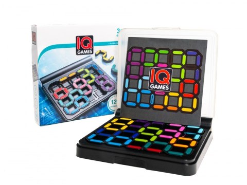Gra logiczna IQ GAMES Liczby Łamigówka aż 120 zadań uczy Gra logiczna IQ GAMES Liczby Łamigówka aż 120 zadań uczy
