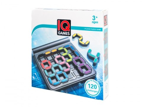Gra logiczna IQ GAMES Liczby Łamigówka aż 120 zadań uczy Gra logiczna IQ GAMES Liczby Łamigówka aż 120 zadań uczy