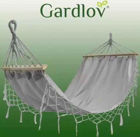 Hamak ogrodowy ze stelażem 200x100cm Gardlov Hamak ogrodowy ze stelażem 200x100cm Gardlov