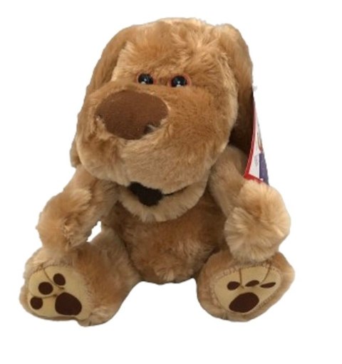 Interaktywny Piesek Pluszowy Nagrywający Dźwięk 20 cm Interaktywny Piesek Pluszowy Nagrywający Dźwięk 20 cm
