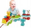 Interaktywny Pociąg ze zwierzątkami 3 w 1 Baby Clementoni#CZ Interaktywny Pociąg ze zwierzątkami 3 w 1 Baby Clementoni#CZ