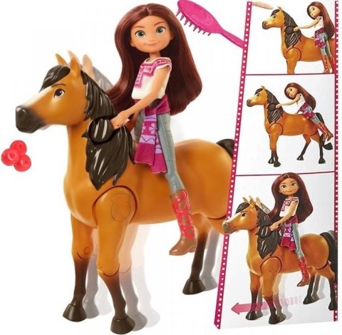 Jeżdżący koń Mustang lalka Lucky Mattel Jeżdżący koń Mustang lalka Lucky Mattel
