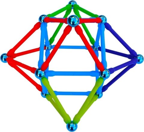Klocki magnetyczne konstrukcyjne 82 elementy Klocki magnetyczne konstrukcyjne 82 elementy