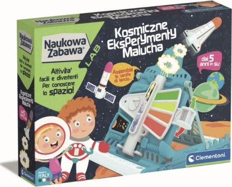 Kosmiczne Eksperymenty Malucha Naukowa Zabawa Clementoni #CZ