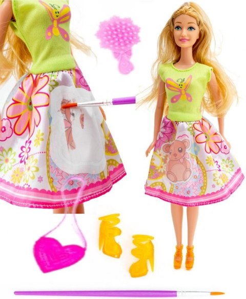 Lalka Kaibibi Magiczna Sukienka spódniczka blondy 30cm #A1 Lalka Kaibibi Magiczna Sukienka spódniczka blondy 30cm #A1