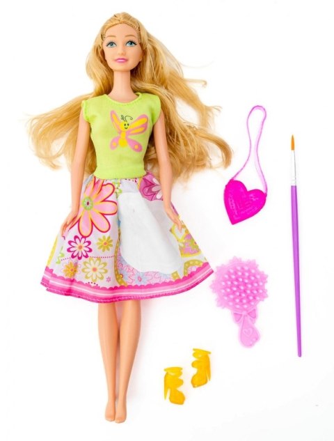 Lalka Kaibibi Magiczna Sukienka spódniczka blondy 30cm #A1 Lalka Kaibibi Magiczna Sukienka spódniczka blondy 30cm #A1