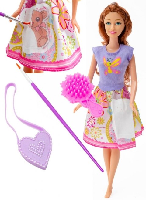 Lalka Kaibibi Magiczna Sukienka spódniczka brunetka 30cm #A1 Lalka Kaibibi Magiczna Sukienka spódniczka brunetka 30cm #A1