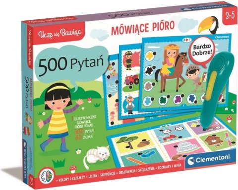 Mówiące pióro 500 pytań Clementoni #G2 Mówiące pióro 500 pytań Clementoni #G2