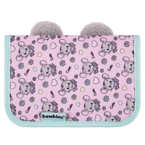 Piórnik dwuklapkowy Mouse Myszka Bambino Piórnik dwuklapkowy Mouse Myszka Bambino