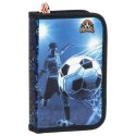 Piórnik dwuklapkowy z wyposażeniem Piłka Football Piórnik dwuklapkowy z wyposażeniem Piłka Football