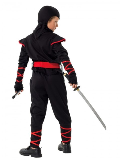 Strój karnawałowy NINJA Skorpion 128 bal kostium przebranie Strój karnawałowy NINJA Skorpion 128 bal kostium przebranie
