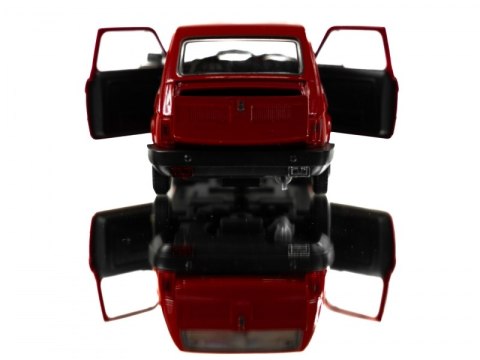 WELLY MALUCH FIAT 126P 1:21 SAMOCHÓD KOLEKCJONERSKI bordowy WELLY MALUCH FIAT 126P 1:21 SAMOCHÓD KOLEKCJONERSKI bordowy
