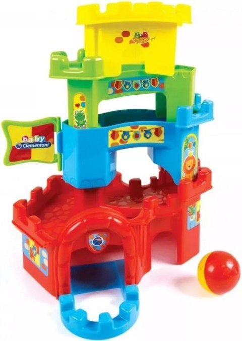 Zamek wieża z kuleczkami zabawka edukacyjna Baby Clementoni Zamek wieża z kuleczkami zabawka edukacyjna Baby Clementoni