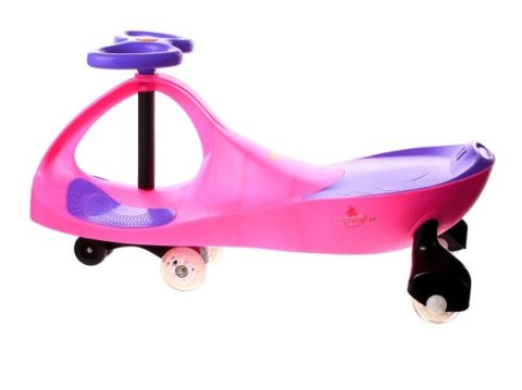 CRAZYCAR GRAWITACYJNY JEŹDZIK SKRĘTNY RÓŻOWY KAUCZUK LED CRAZYCAR GRAWITACYJNY JEŹDZIK SKRĘTNY RÓŻOWY KAUCZUK LED
