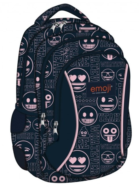 PLECAK MŁODZIEŻOWY EMOTIKONY RÓŻOWE BP-26 EMOJI PLECAK MŁODZIEŻOWY EMOTIKONY RÓŻOWE BP-26 EMOJI