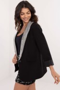 Marynarka Model DHJ-MA-19926.85P Black - Italy Moda - uniwersalny Marynarka Model DHJ-MA-19926.85P Black - Italy Moda - uniwersalny