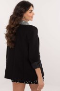 Marynarka Model DHJ-MA-19926.85P Black - Italy Moda - uniwersalny Marynarka Model DHJ-MA-19926.85P Black - Italy Moda - uniwersalny