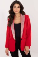 Marynarka Model DHJ-MA-19926.85P Red - Italy Moda - uniwersalny