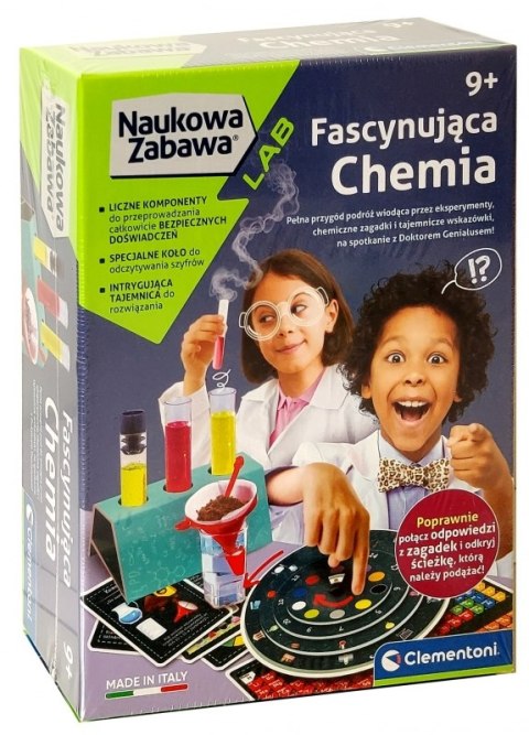 FASCYNUJĄCA CHEMIA LABORATORIUM CLEMENTONI #G3 FASCYNUJĄCA CHEMIA LABORATORIUM CLEMENTONI #G3