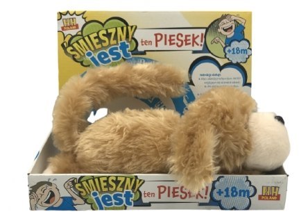 Śmieszny Piesek Turlający Maskotka Pluszak #G2 Śmieszny Piesek Turlający Maskotka Pluszak #G2