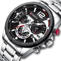 ZEGAREK MĘSKI CURREN 8395 (zc019a) - CHRONOGRAF ZEGAREK MĘSKI CURREN 8395 (zc019a) - CHRONOGRAF