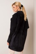 Płaszcz Damski Model MBM-PL-1517.00P Black - MBM - uniwersalny Płaszcz Damski Model MBM-PL-1517.00P Black - MBM - uniwersalny