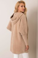 Płaszcz Damski Model MBM-PL-1518.95P Beige - MBM - uniwersalny Płaszcz Damski Model MBM-PL-1518.95P Beige - MBM - uniwersalny
