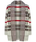 CIEPŁY Sweter Kardigan narzutka KRATA Elegancki (Beżowy) CIEPŁY Sweter Kardigan narzutka KRATA Elegancki (Beżowy)