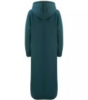 Ciepła bluza damska dresowa Oversize Sukienka Bawełniana Kaptur (Zielony) Ciepła bluza damska dresowa Oversize Sukienka Bawełniana Kaptur (Zielony)