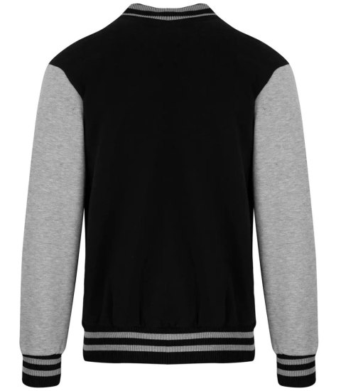 Ciepła bomberka bluza UNISEX bejsbolówka haft (Czarny) Ciepła bomberka bluza UNISEX bejsbolówka haft (Czarny)