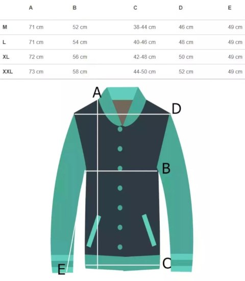 Ciepła bomberka bluza UNISEX bejsbolówka haft (Czarny) Ciepła bomberka bluza UNISEX bejsbolówka haft (Czarny)