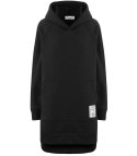 Ciepła oversizowa bluza BASIC hoodie (Czarny) Ciepła oversizowa bluza BASIC hoodie (Czarny)