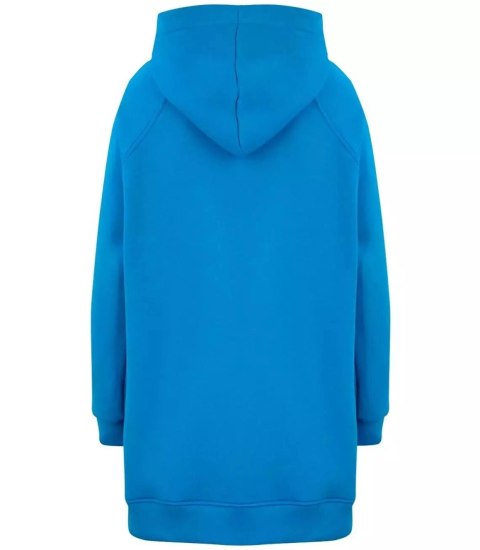 Ciepła oversizowa bluza BASIC hoodie (Niebieski) Ciepła oversizowa bluza BASIC hoodie (Niebieski)