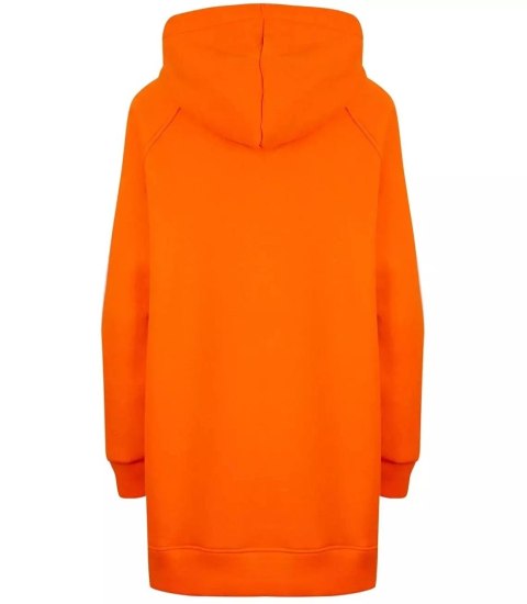 Ciepła oversizowa bluza BASIC hoodie (Pomarańczowy) Ciepła oversizowa bluza BASIC hoodie (Pomarańczowy)