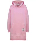 Ciepła oversizowa bluza BASIC hoodie (Różowy) Ciepła oversizowa bluza BASIC hoodie (Różowy)
