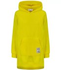 Ciepła oversizowa bluza BASIC hoodie (Żółty) Ciepła oversizowa bluza BASIC hoodie (Żółty)