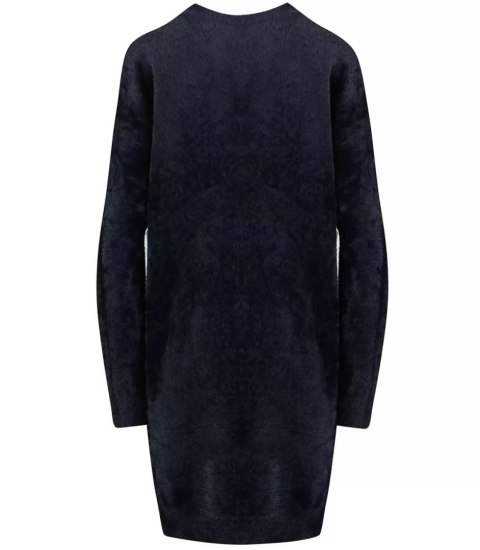 Ciepły płaszczyk kurtka ALPAKA Kardigan Elegancki TINA (Czarny) Ciepły płaszczyk kurtka ALPAKA Kardigan Elegancki TINA (Czarny)