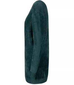 Ciepły płaszczyk kurtka ALPAKA Kardigan Elegancki TINA (Zielony)
