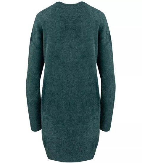 Ciepły płaszczyk kurtka ALPAKA Kardigan Elegancki TINA (Zielony) Ciepły płaszczyk kurtka ALPAKA Kardigan Elegancki TINA (Zielony)