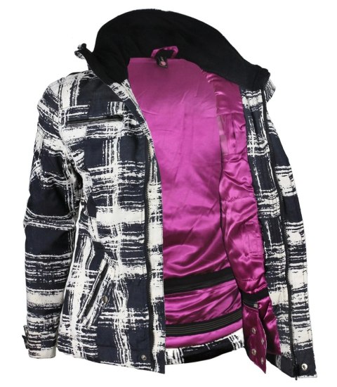 DAMSKA KURTKA NA NARTY SNOWBOARD TALIOWANA DAMSKA KURTKA NA NARTY SNOWBOARD TALIOWANA
