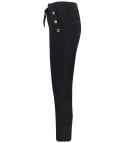 Eleganckie spodnie materiałowe z guzikami MARTA (Czarny) Eleganckie spodnie materiałowe z guzikami MARTA (Czarny)
