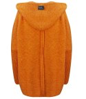 GRUBY sweter KARDIGAN nietoperz Luźny Ciepły z kapturem (Pomarańczowy) GRUBY sweter KARDIGAN nietoperz Luźny Ciepły z kapturem (Pomarańczowy)